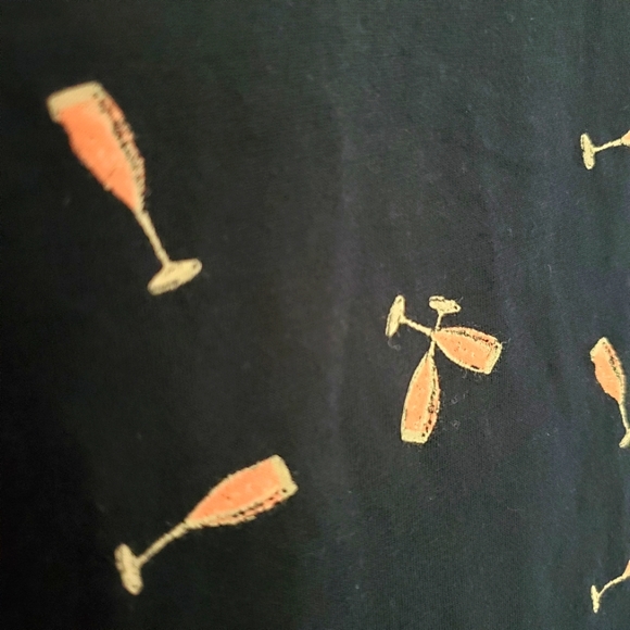 BANANA REPUBLIC Perfect fit flute print tshirt - Picture 4 of 7